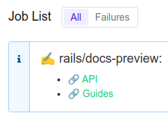 Buildkiteのrails/docs-preview注釈APIとガイドへのリンク